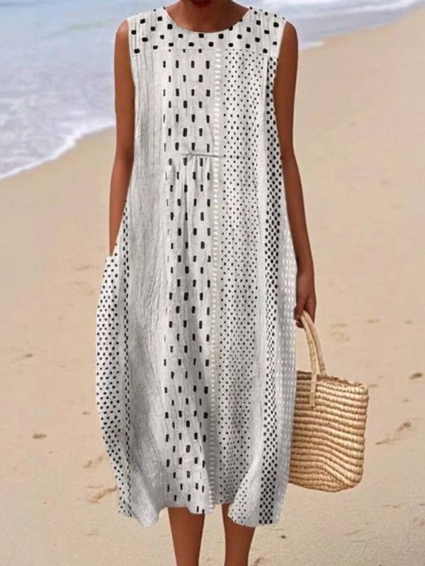Paige | Robe Midi À Pois