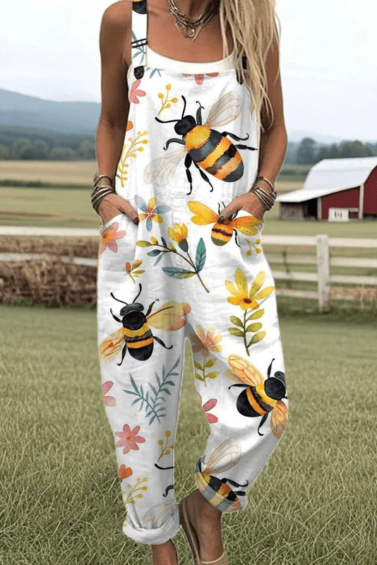 Novara - Lightweight Printed Jumpsuit
