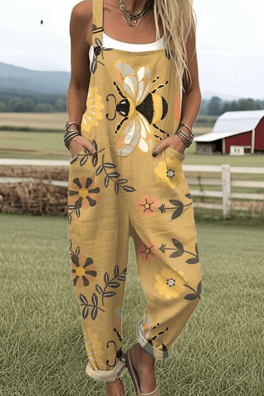 Saphira - Lightweight Printed Jumpsuit