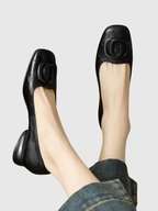 Vanessa | Genuine Leather Flats