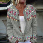Macy | Pastel Mosaic Cardigan