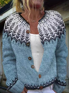 Merritt | Vintage Islandzki Sweter z Wełny