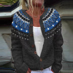 Jade | Cobalt Zigzag Starlight Cardigan