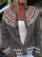 Gabriella | Aztec Zigzag Cardigan