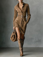 Elisabetta | Long-sleeve dress