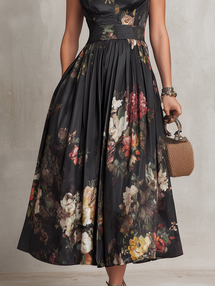 Mianna | Keyhole Pleated Satin
