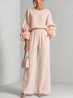 Savannah | Floral Cuff Two-Piece Set