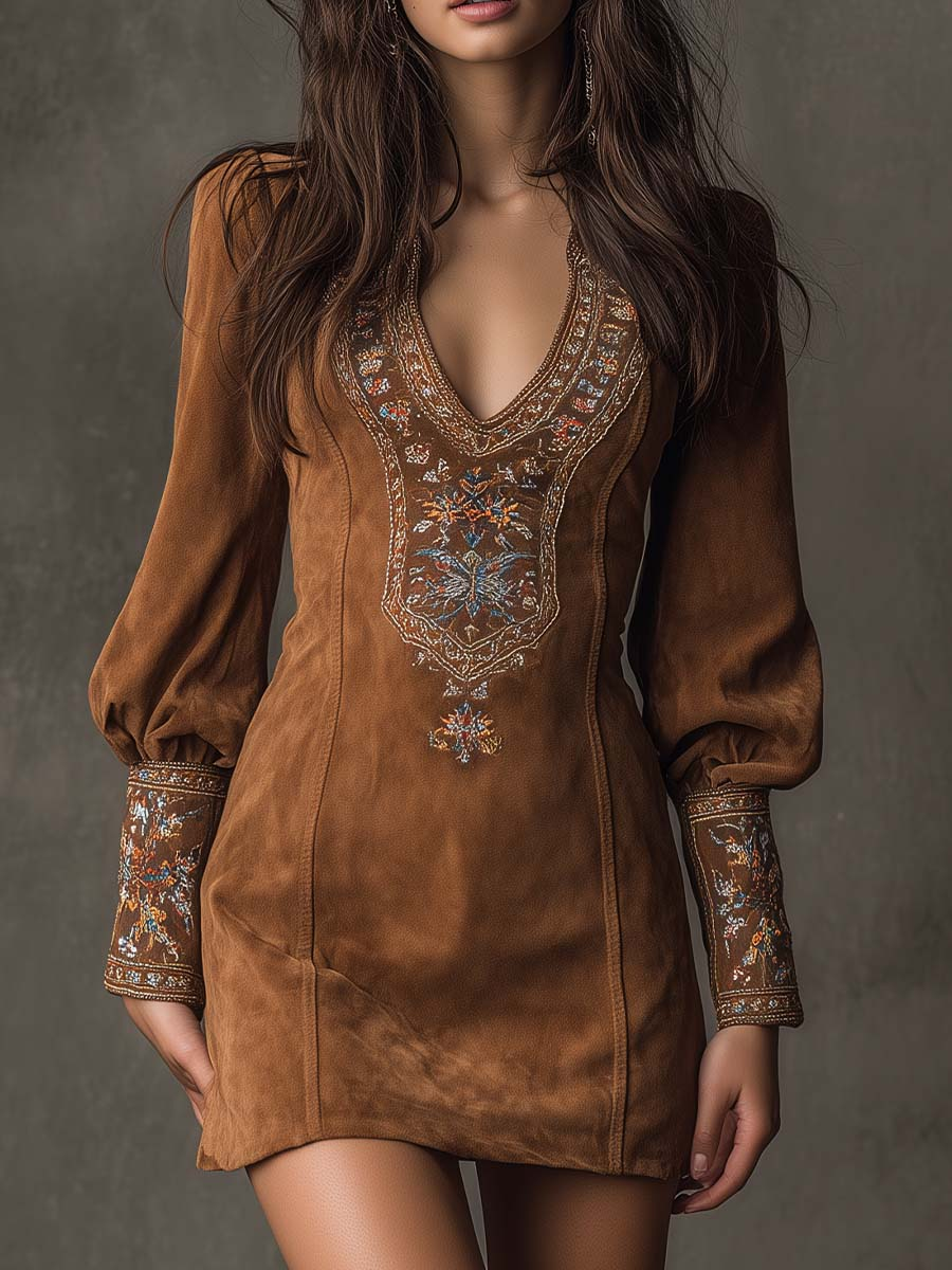 Lara | Robe courte à effet