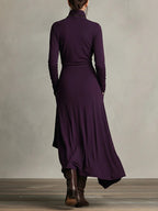 Claire | Elegant maxi dress with a draped design