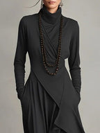 Claire | Elegant maxi dress with a draped design