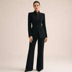 Vanna | Tailored Wide-Leg Pantsuit