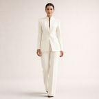 Vanna | Tailored Wide-Leg Pantsuit
