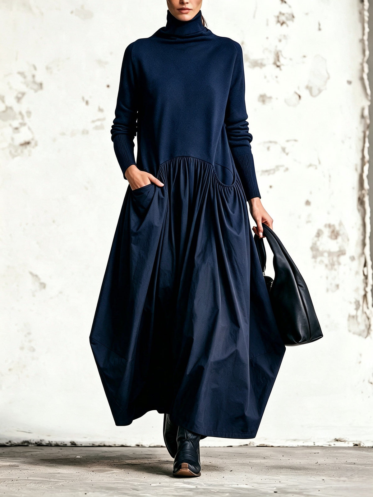 Monroe | High Neck Maxi Dress