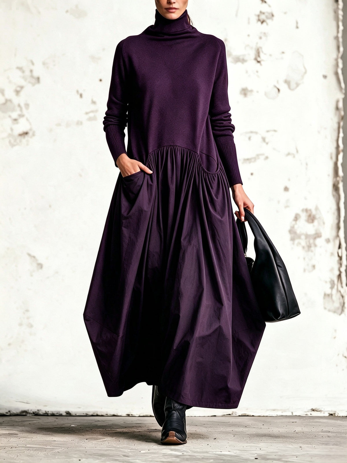Monroe | High Neck Maxi Dress
