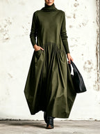 Monroe | High Neck Maxi Dress