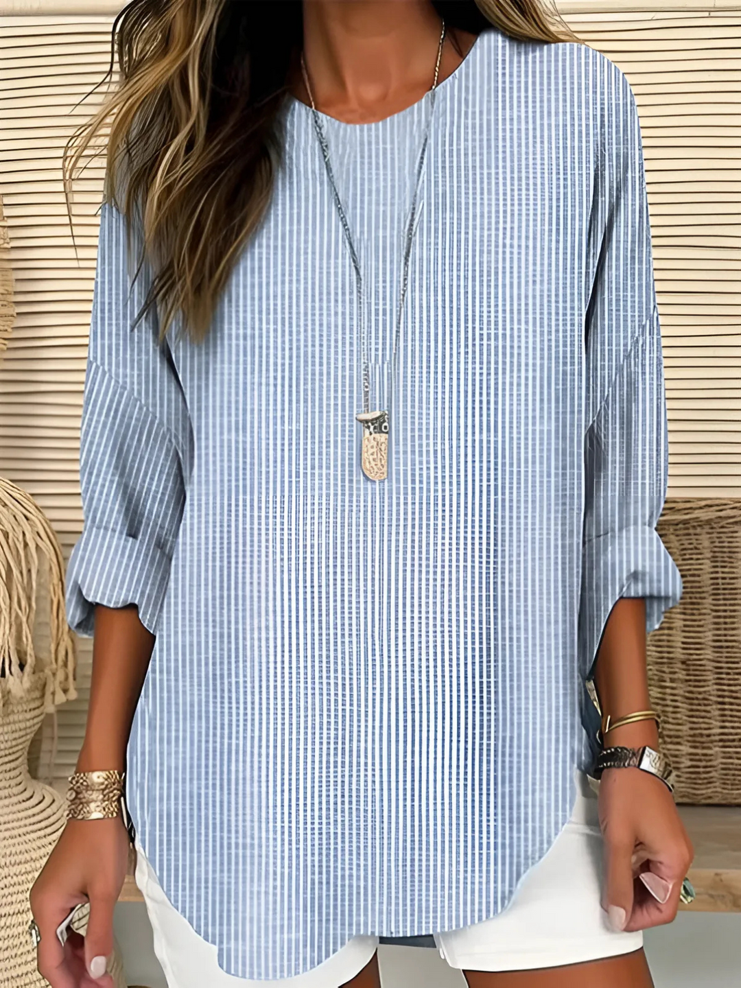 Neria | Blouse rayée tendance