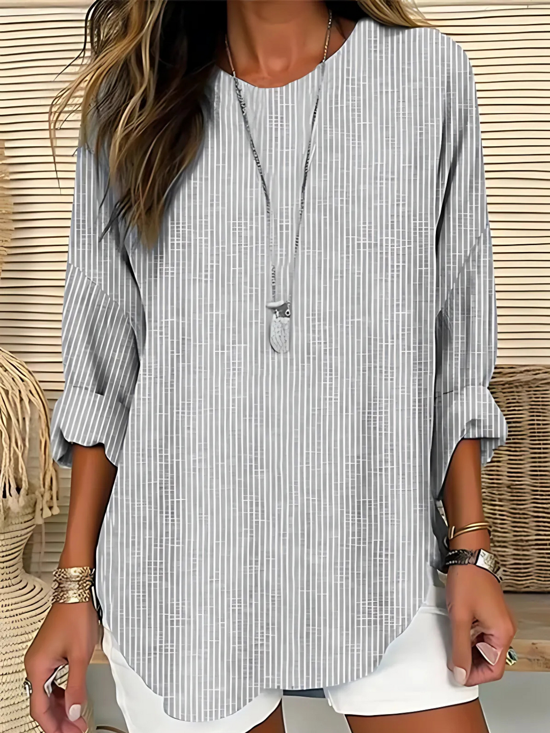 Neria | Blouse rayée tendance