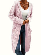Harper | Long Hooded Cardigan