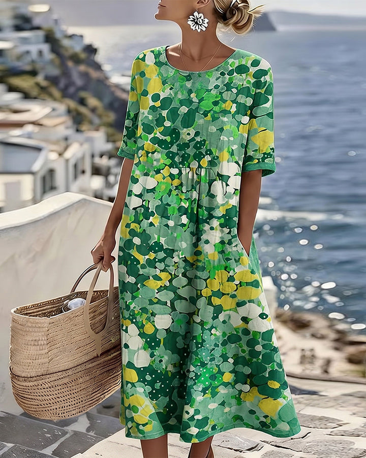 Eleonor | Robe midi fleurie