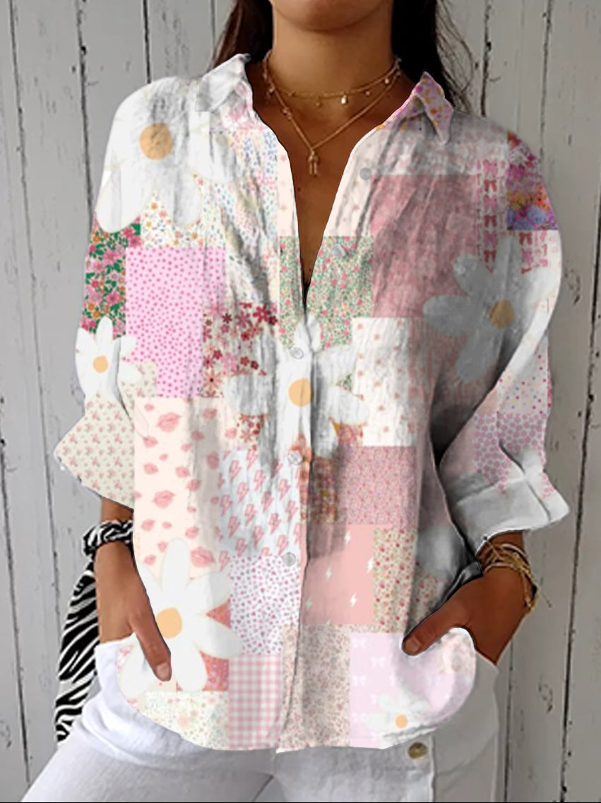 Fanny | Patchwork Blouse