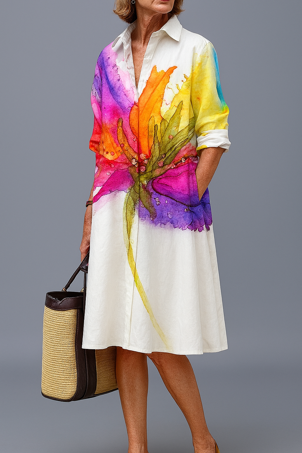 Lydia | Refined and Stylish Midi Dress