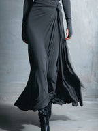 Fiora ❘ Long dress with side knot