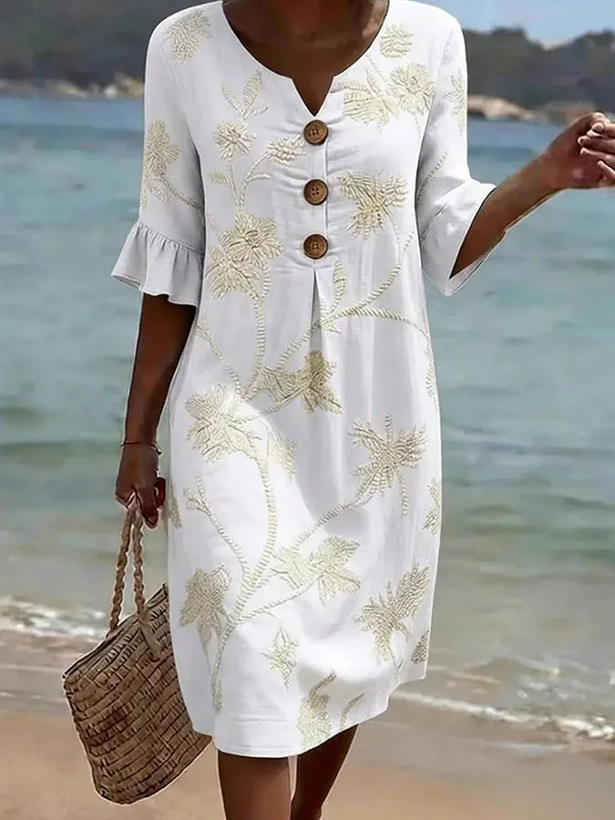 Candelaria | Robe imprimée florale