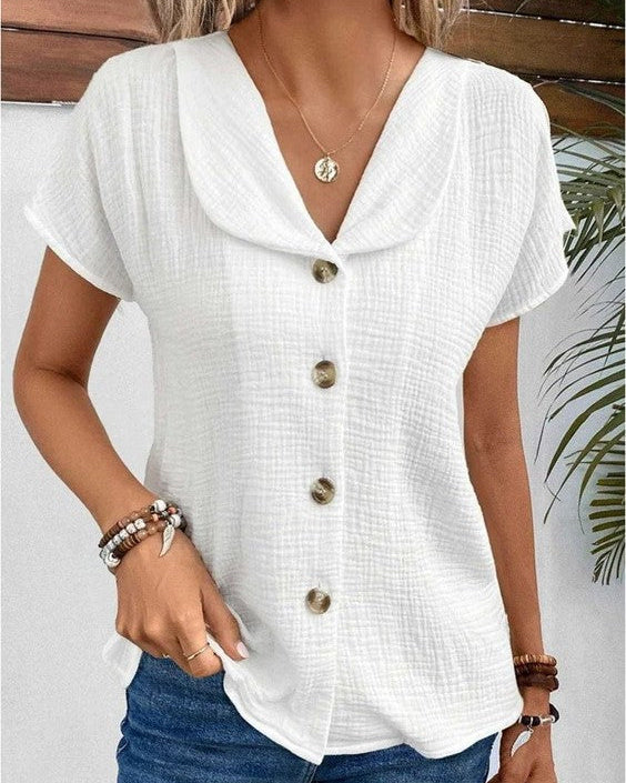 Casia | Blouse Chic d'Automne