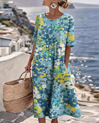 Eleonor | Floral midi dress