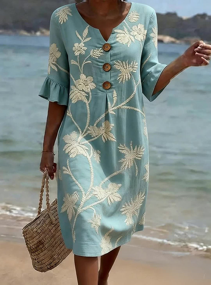 Almerina | Robe à imprimé floral