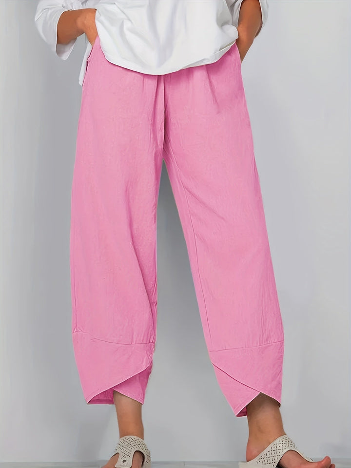 Judith | Pantalon Élégant Confortable Avec Poches Latérales