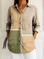 Malou | Contrast blouse