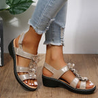 Orthopedic Sandals - Burgundy