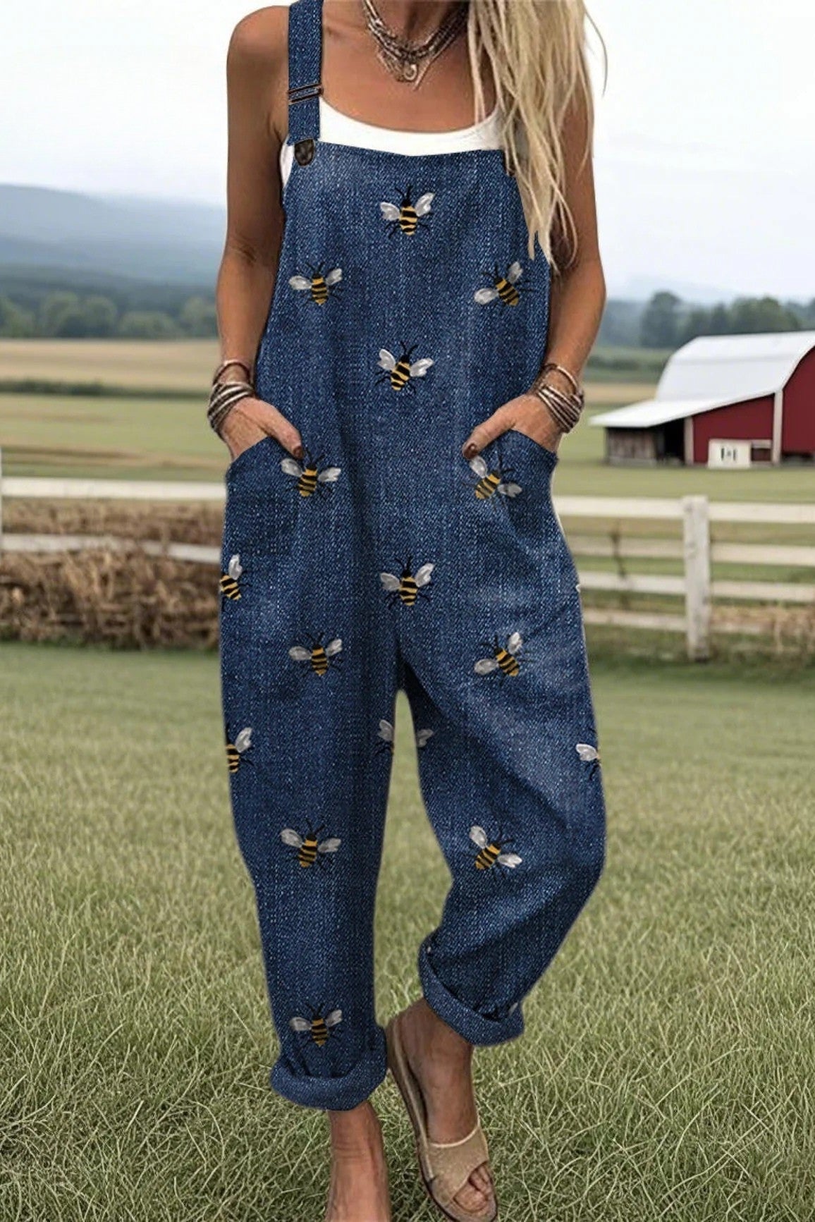 Alira - Lightweight Printed Jumpsuit