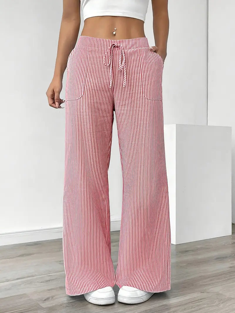 Élise | Pantalon à rayures