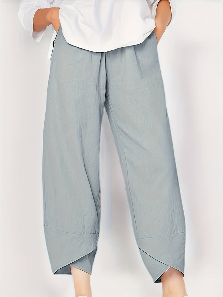 Judith | Pantalon Élégant Confortable Avec Poches Latérales
