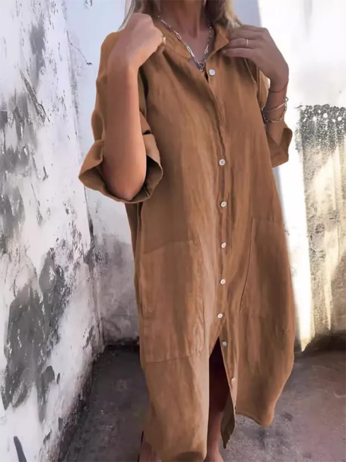 Calinda | ROBE BOUTONNÉE