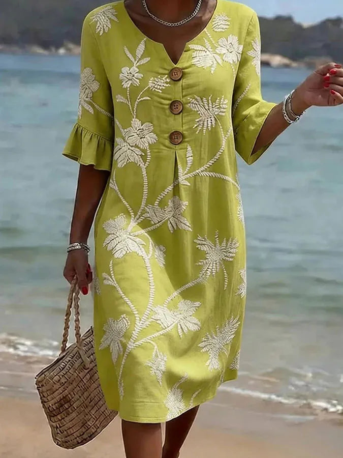 Velarisa | Robe à imprimé floral