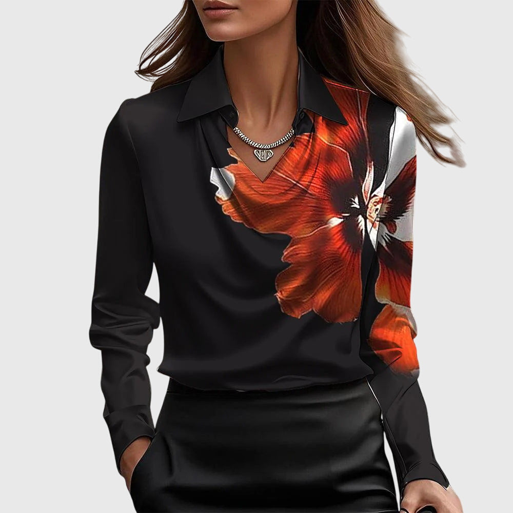 Aisha | Blouse brillante et confortable