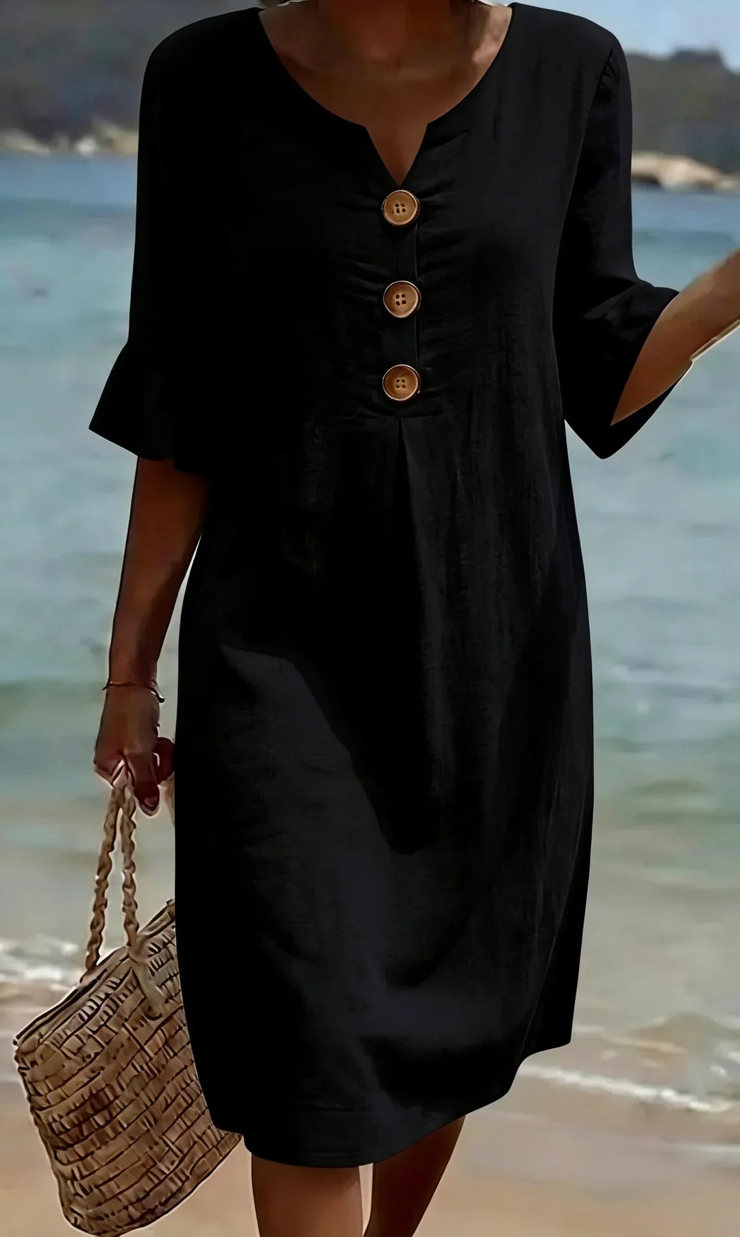 Amaia | Robe élégante en lin