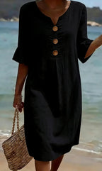 Amaia | Elegant linen dress