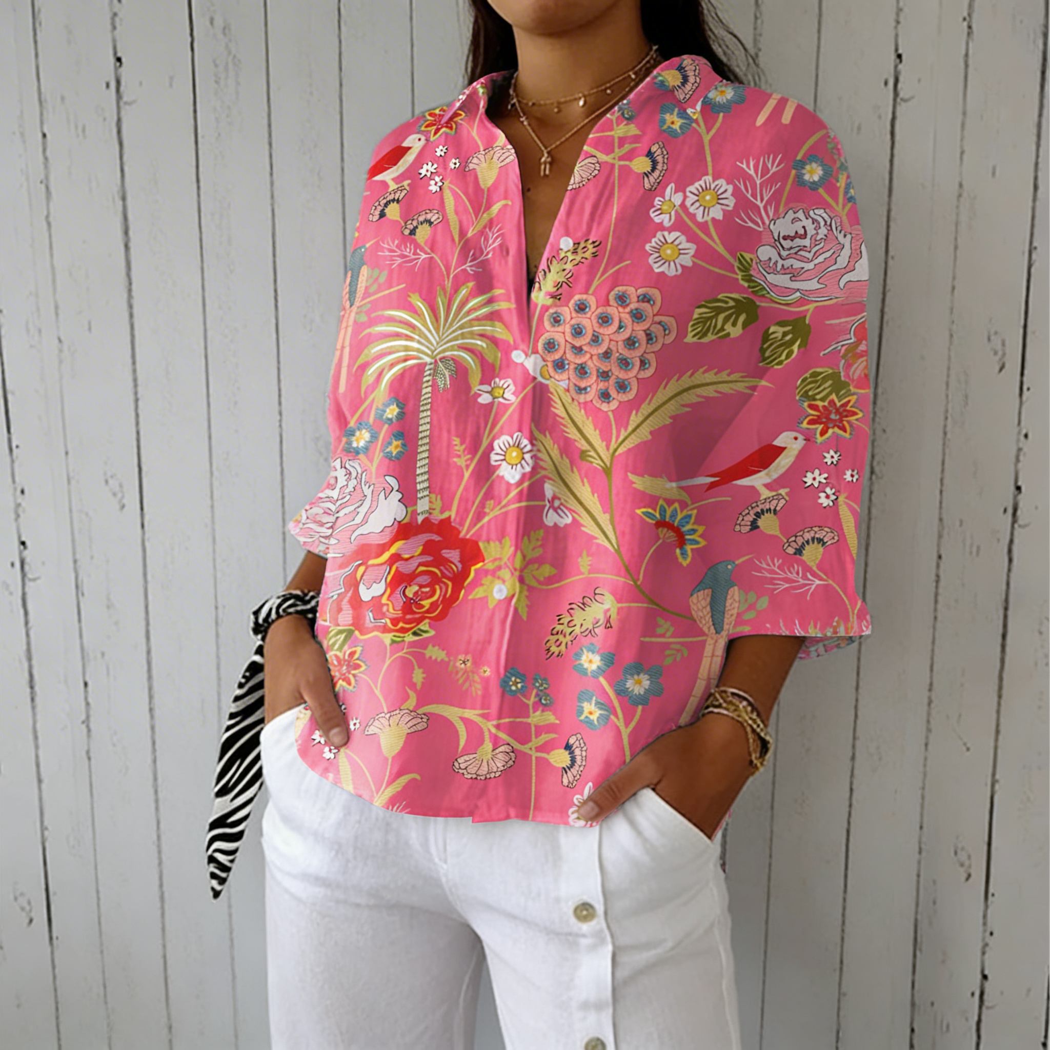 Floriana | Tropical Blouse