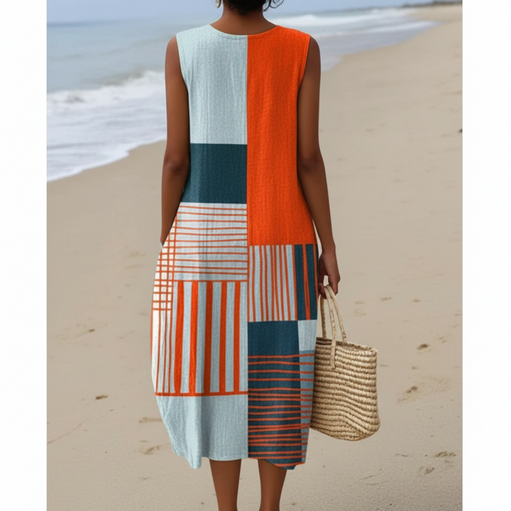 Kimber | Robe Midi Géométrique