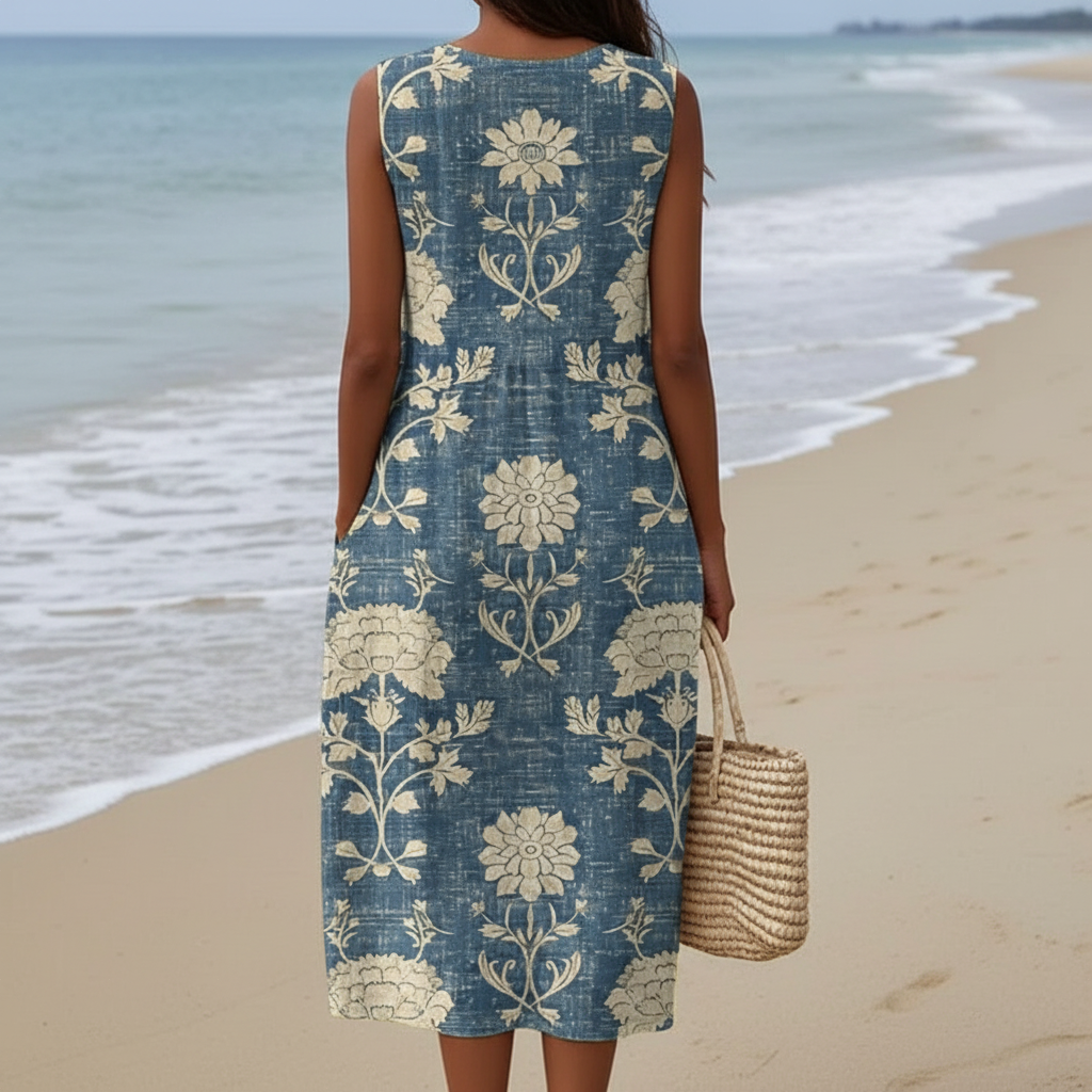 Beille | Robe midi bohème