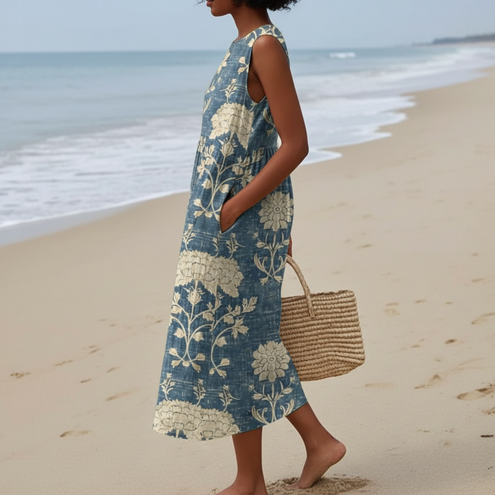 Beille | Robe midi bohème