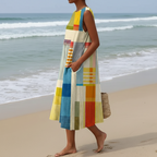 Eveth | Robe midi géométrique