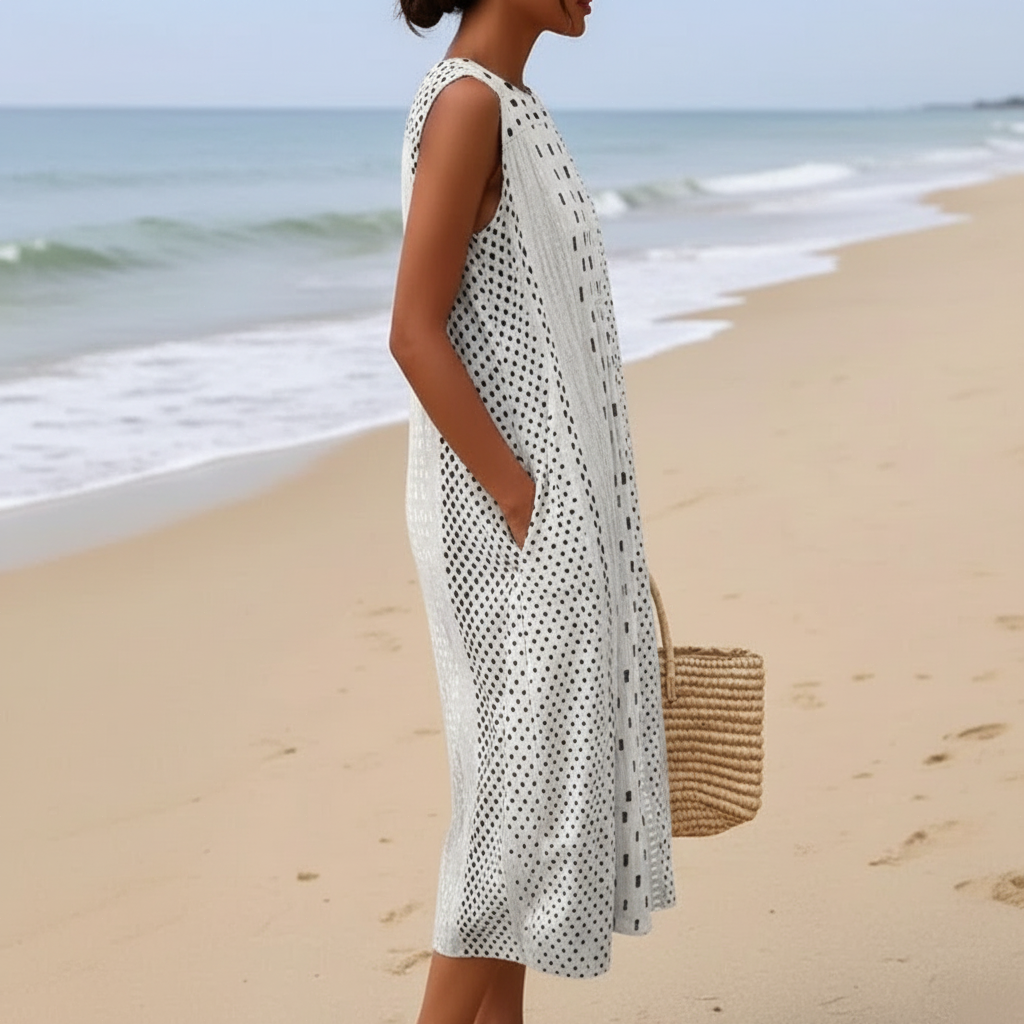 Paige | Robe Midi À Pois