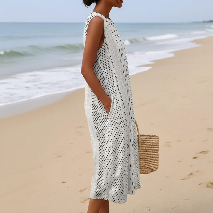 Paige | Robe Midi À Pois