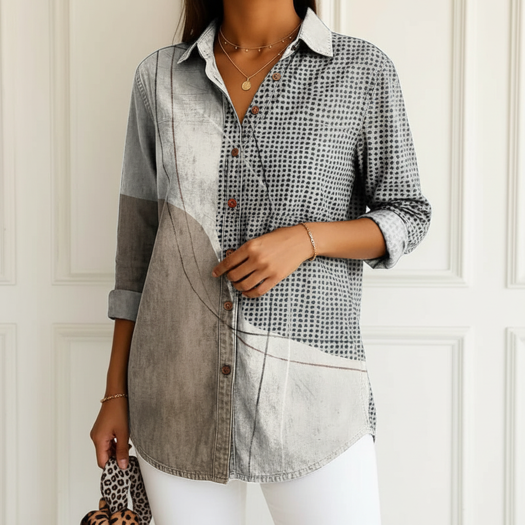 Dagmar | Coastal Mosaic Shirt