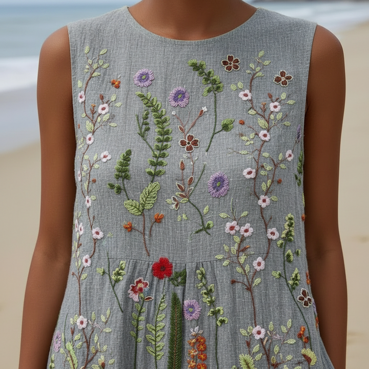 Klara | Robe midi Wildflower